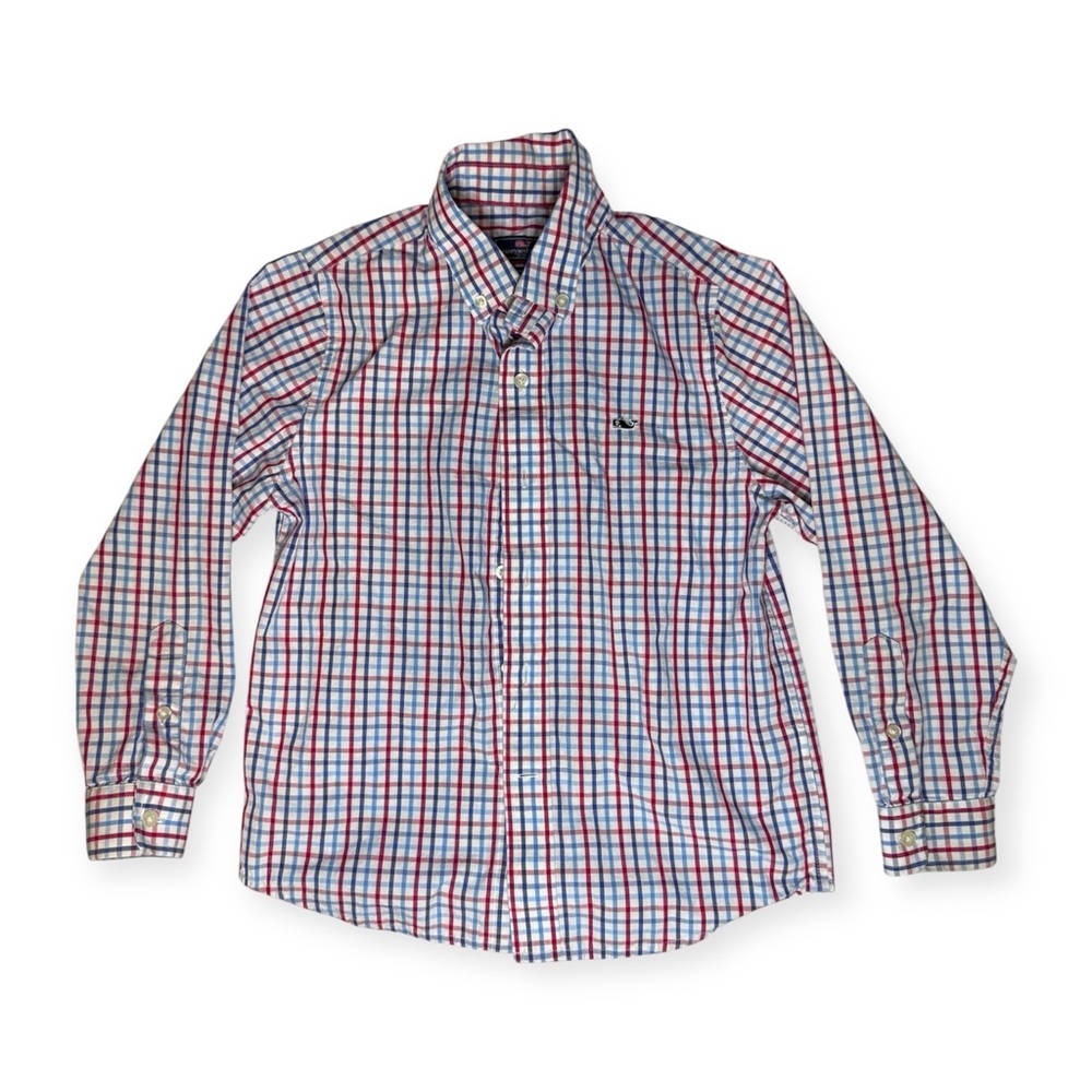 Vineyard Vines Boys Shep & Ian Whale Shirt